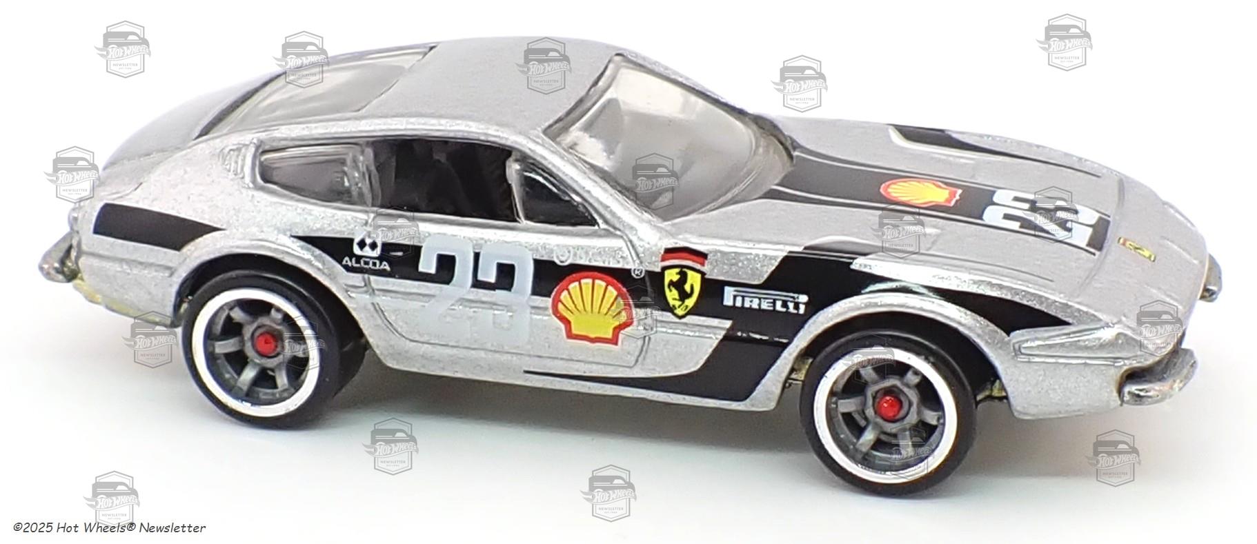 Ferrari 365 GTB/4 — G1: Silver - Ferrari Racer (main view)